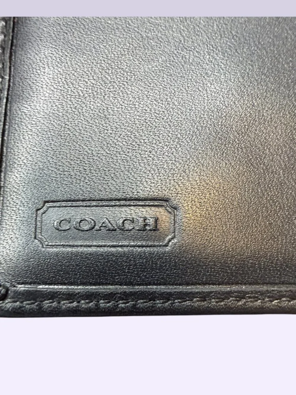 Coach Vintage Hampton Hobo Python Stripe w Signature C wallet - Picture 16 of 16